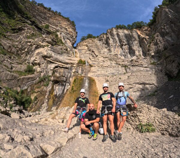 Vía Ferrata de Sorrosal en Pirineos