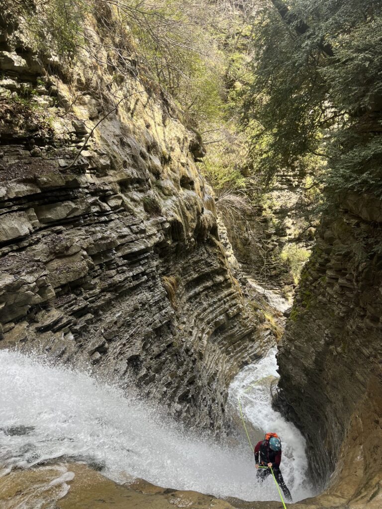 barranco ollaza en el valle de tena