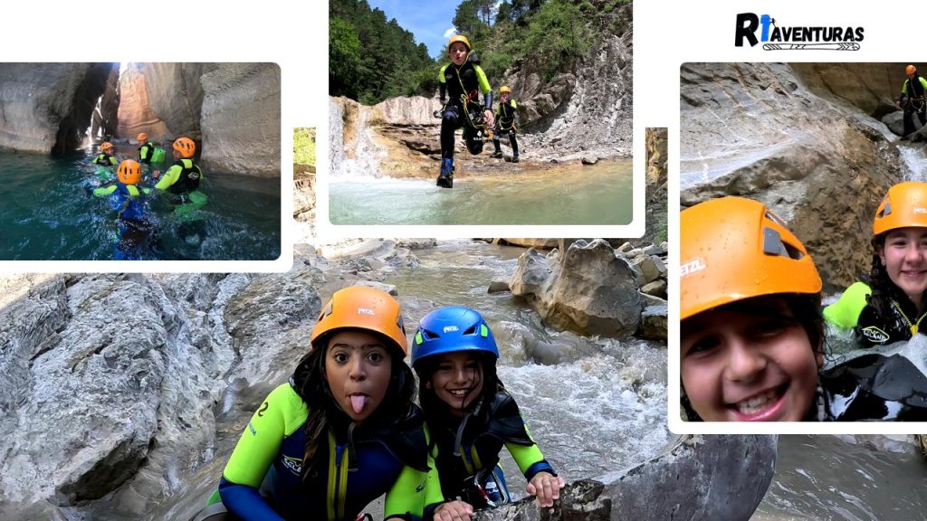 Realizar el mejor barranquismo en Jaca 2025 con niños es una opción imprescindible para disfrutar en familia